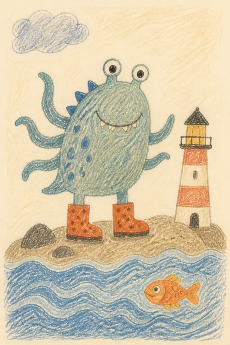 Le monstre du phare